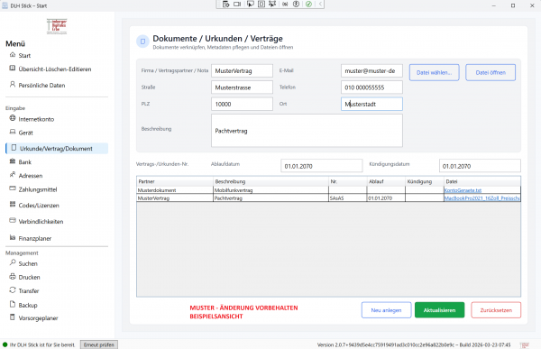 DLH Stick SSD – Ihre digitale Vorsorge in Ihrer Tasche (verschlüsselt)