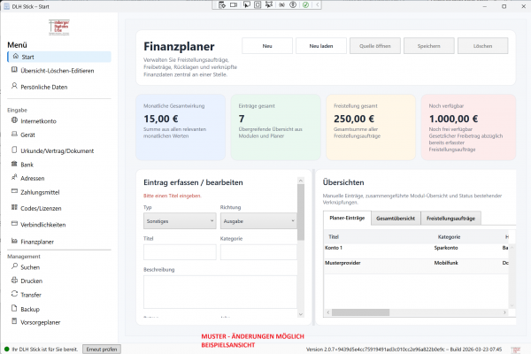 DLH Stick SSD – Ihre digitale Vorsorge in Ihrer Tasche (verschlüsselt)